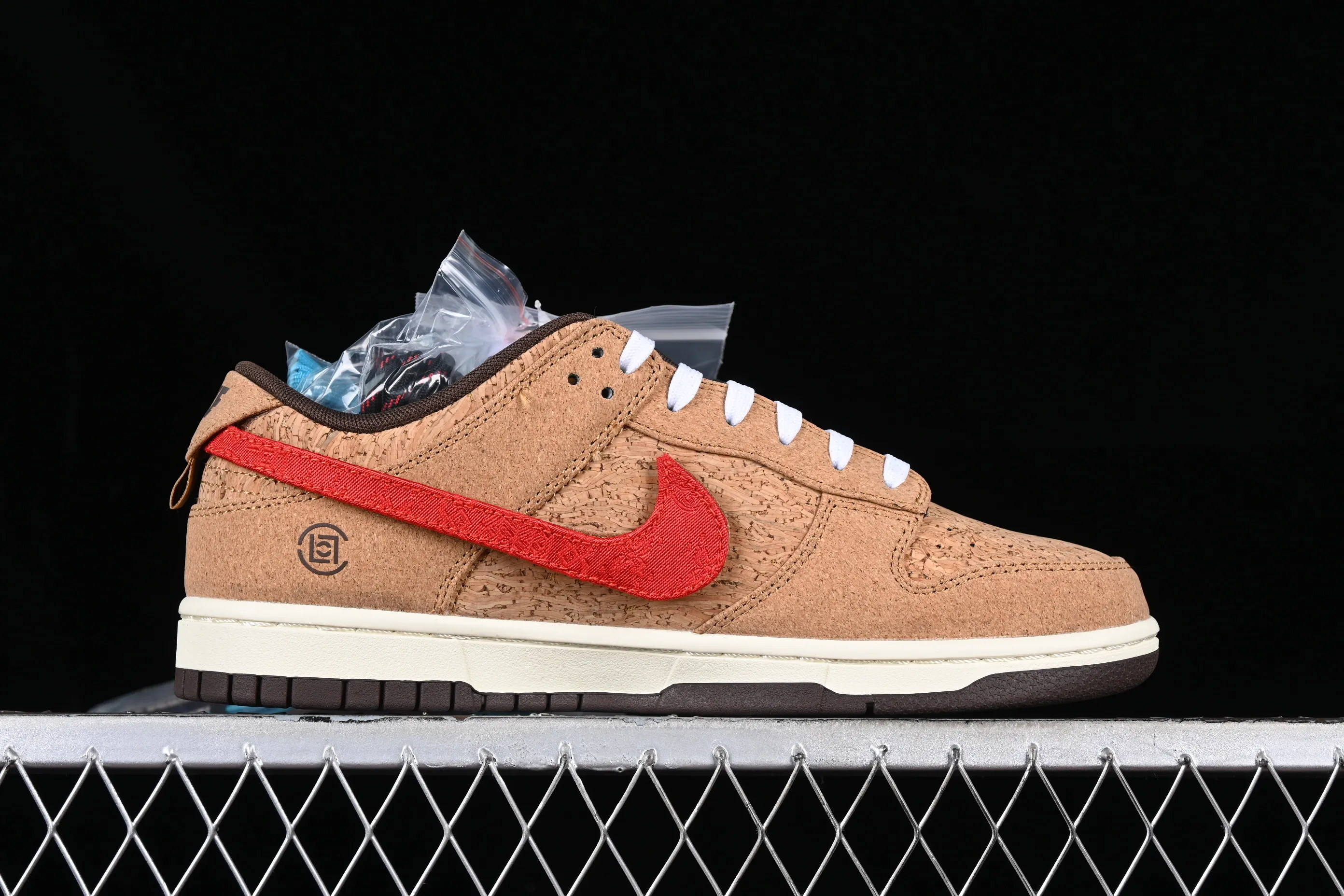All categories Nk SB Dunk series Nk SB Dunk Low low-top sneakers C version Clot x Nk Dunk SB Low "Cork" cork joint model SB low-top casual sneakers FN0317-121
